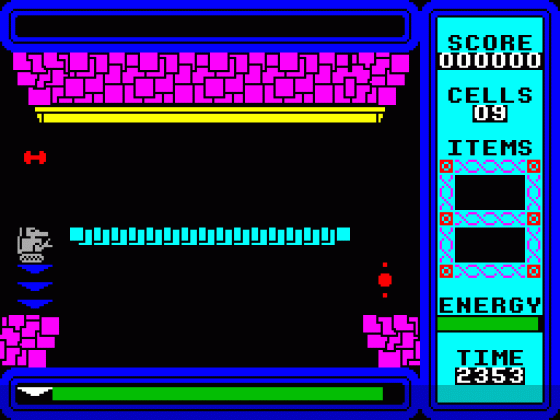 Mission Fallout Screenshot 1 (Spectrum 48K)