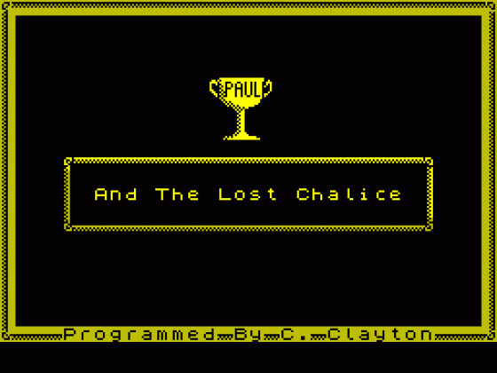 Paul and The Lost Chalice