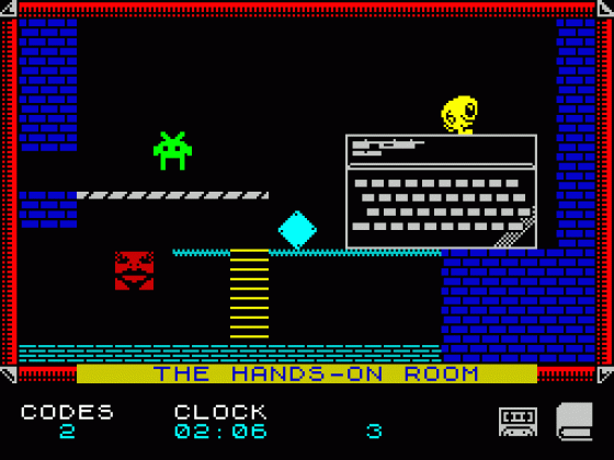 Egghead's Cracking Day Out Screenshot 12 (Spectrum 48K/128K)