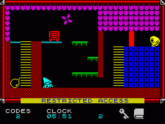 Egghead's Cracking Day Out Screenshot 18 (Spectrum 48K/128K)