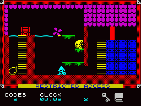 Egghead's Cracking Day Out Screenshot 20 (Spectrum 48K/128K)