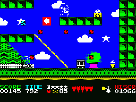 Hop 'N Chop Screenshot 15 (Spectrum 48K/Plus)