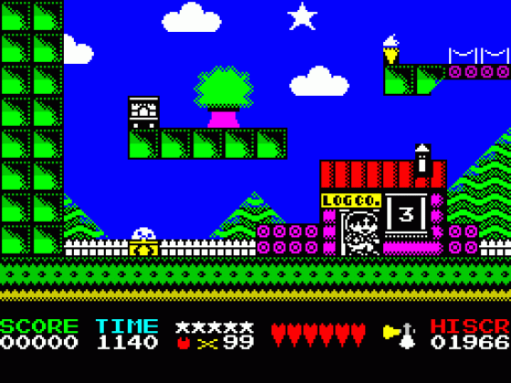 Hop 'N Chop Screenshot 18 (Spectrum 48K/128K)