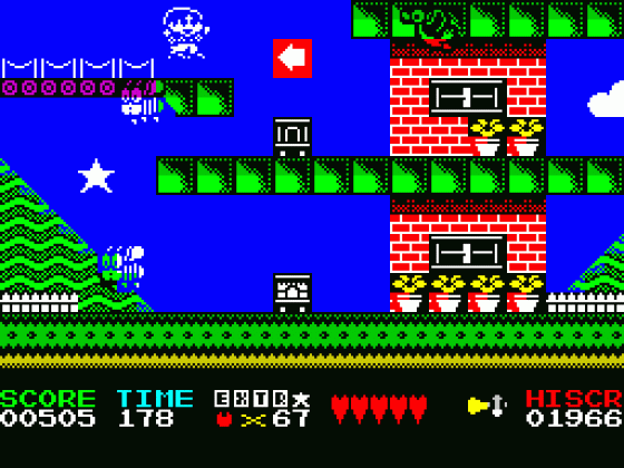 Hop 'N Chop Screenshot 20 (Spectrum 48K/128K)