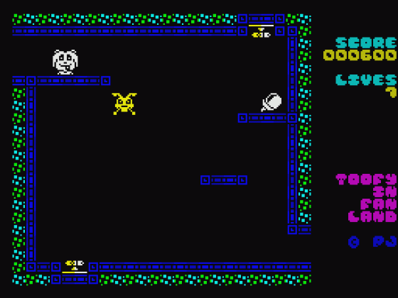 Toofy In Fan Land Screenshot 9 (Spectrum 48K/128K)