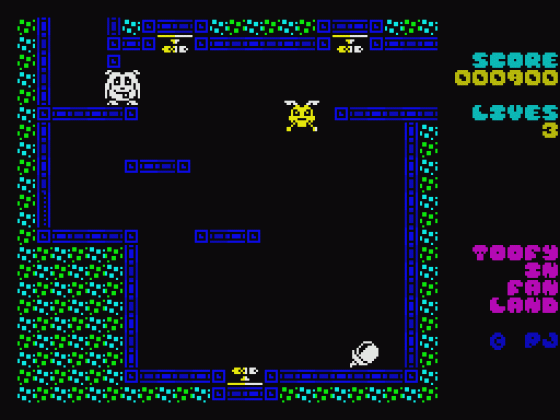 Toofy In Fan Land Screenshot 12 (Spectrum 48K/128K)