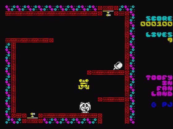 Toofy In Fan Land Screenshot 19 (Spectrum 48K/128K)