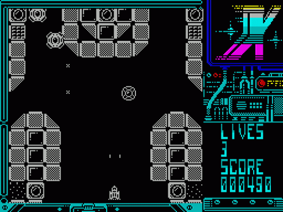 Xenoblast Screenshot 10 (Spectrum 48K/128K/+2/+3)