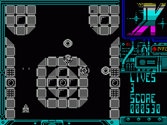 Xenoblast Screenshot 14 (Spectrum 48K/128K/+2/+3)