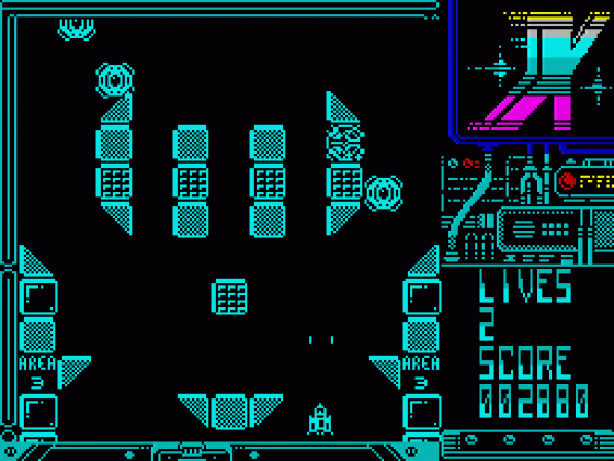 Xenoblast Screenshot 16 (Spectrum 48K/128K/+2/+3)