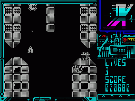 Xenoblast Screenshot 17 (Spectrum 48K/128K/+2/+3)