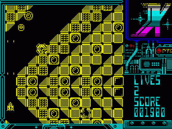 Xenoblast Screenshot 21 (Spectrum 48K/128K/+2/+3)