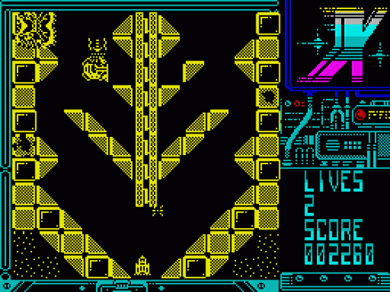 Xenoblast Screenshot 26 (Spectrum 48K/128K/+2/+3)