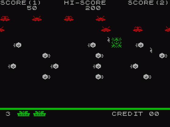 Galaxy Wars Screenshot 11 (Spectrum 48K/128K/+2/+3)