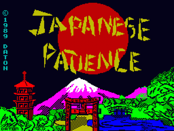 Japanese Patience