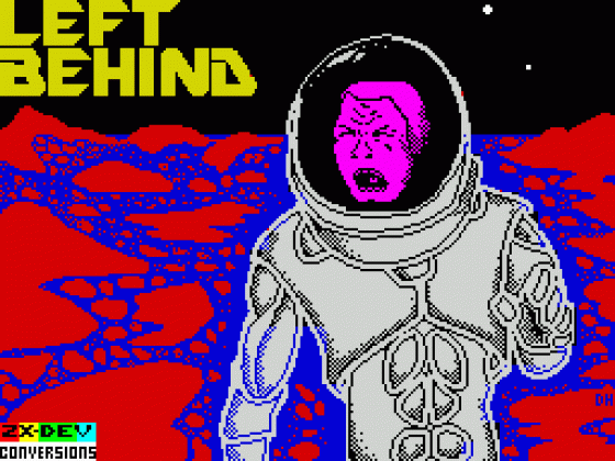 Left Behind Screenshot 10 (Spectrum 48K/128K/+2/+3)