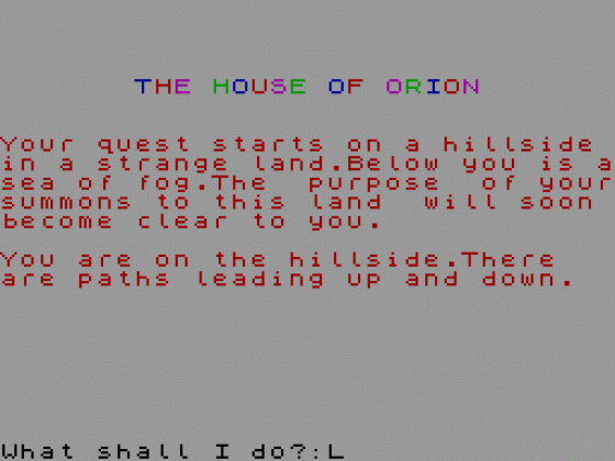 House of Orion Screenshot