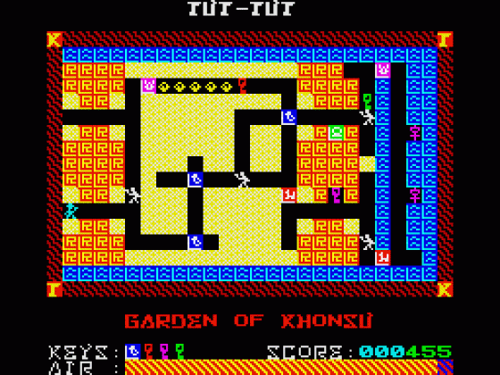 Tut-Tut Screenshot 7 (Spectrum 48K/128K)