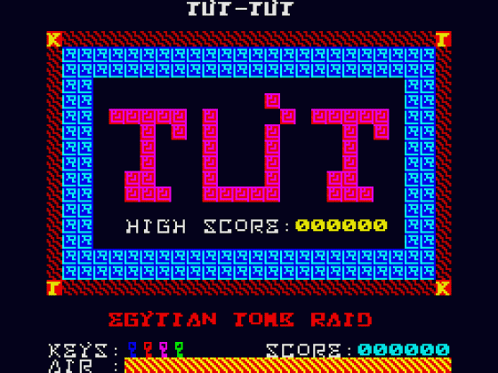 Tut-Tut Screenshot 10 (Spectrum 48K/128K)