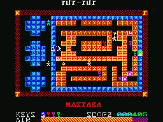 Tut-Tut Screenshot 12 (Spectrum 48K/128K)