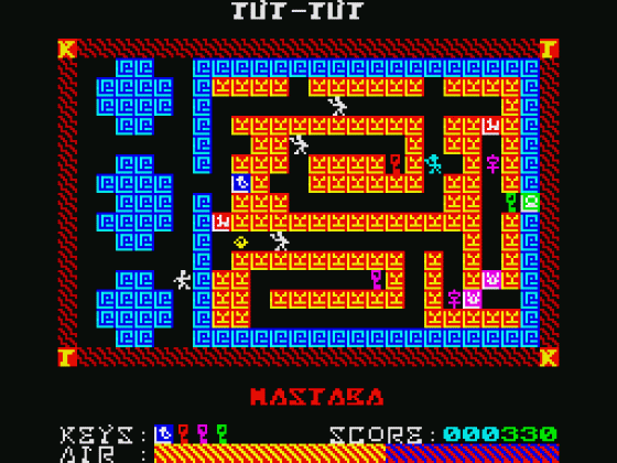 Tut-Tut Screenshot 13 (Spectrum 48K/128K)