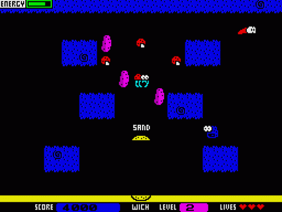 Bug Burger Screenshot 5 (Spectrum 48K/128K)