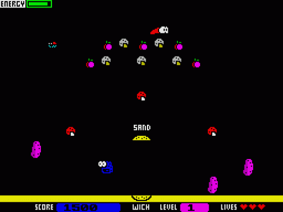 Bug Burger Screenshot 13 (Spectrum 48K/128K)