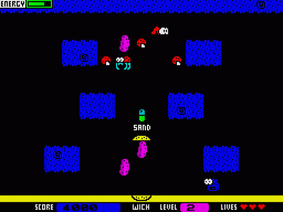 Bug Burger Screenshot 35 (Spectrum 48K/128K)