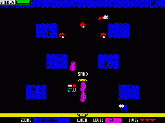 Bug Burger Screenshot 36 (Spectrum 48K/128K)