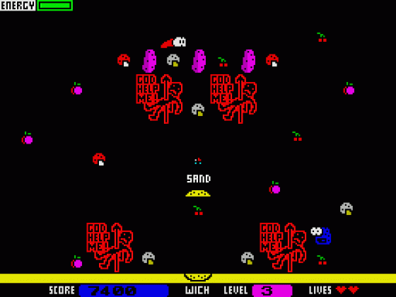 Bug Burger Screenshot 53 (Spectrum 48K/128K)