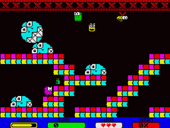 Willy The Wasp Screenshot 7 (Spectrum 48K/Plus)