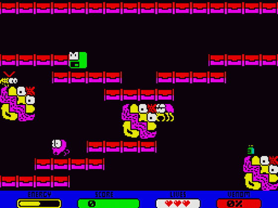 Willy The Wasp Screenshot 9 (Spectrum 48K/Plus)