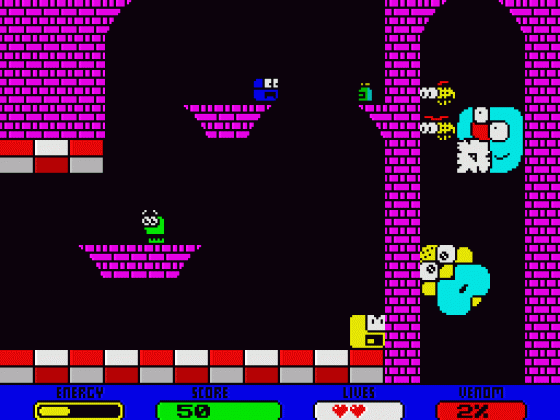 Willy The Wasp Screenshot 13 (Spectrum 48K/Plus)