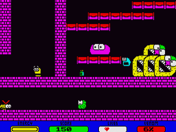 Willy The Wasp Screenshot 23 (Spectrum 48K/Plus)