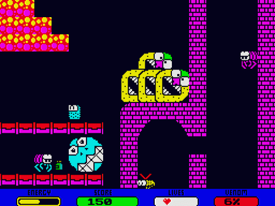 Willy The Wasp Screenshot 26 (Spectrum 48K/Plus)