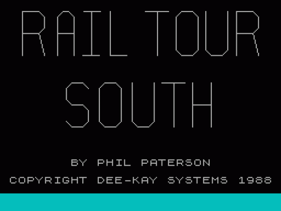 Railtour South