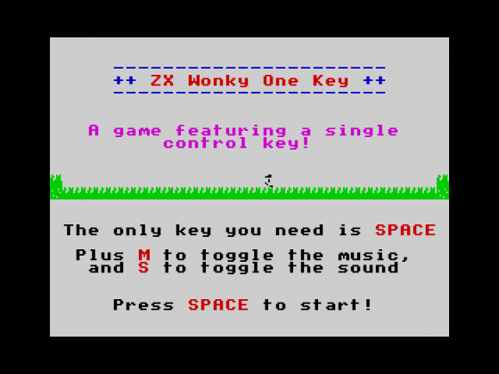 ZX Wonky One Key
