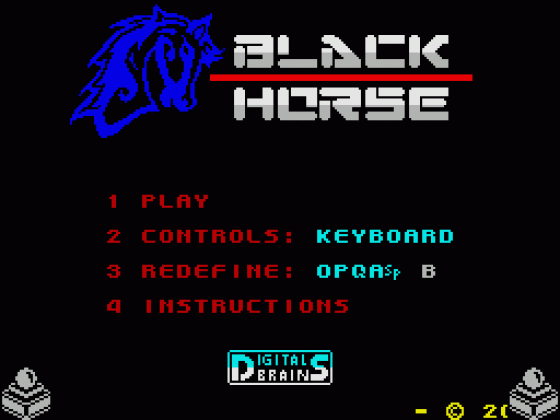 Black Horse Screenshot 10 (Spectrum 48K)