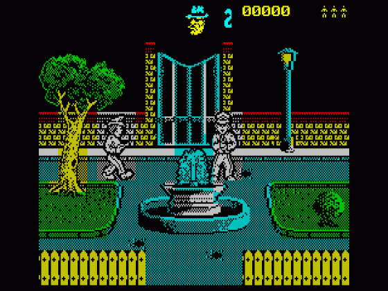 Mike Gunner Screenshot 1 (Spectrum 48K)