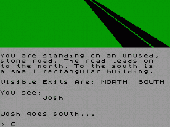 Suicide Island Screenshot 1 (Spectrum 48K/128K)