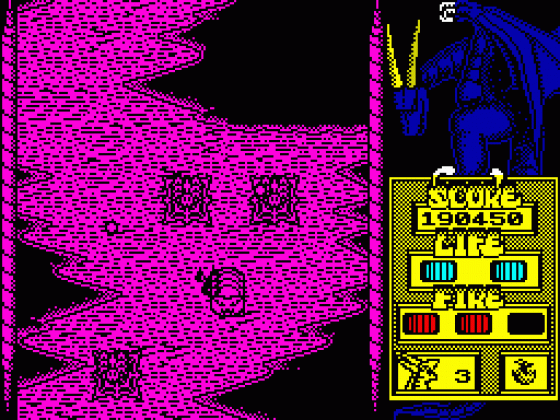 Dragon Spirit Screenshot 10 (Spectrum 48K/128K)