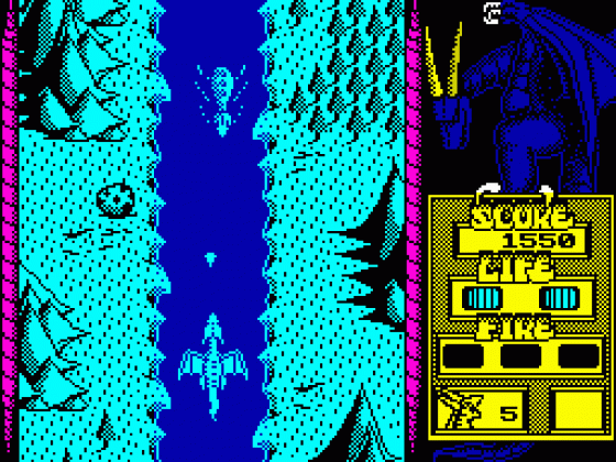 Dragon Spirit Screenshot 15 (Spectrum 48K/128K)