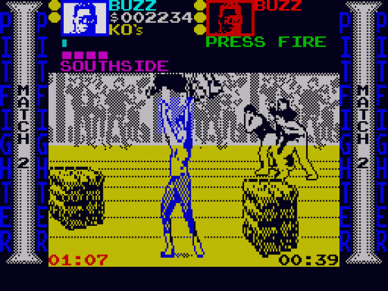 Pit-Fighter Screenshot 10 (Spectrum 48K)