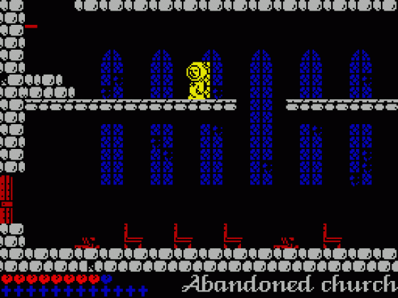 L'Abbaye Des Morts Screenshot 6 (Spectrum 48K/128K/+2/+3)