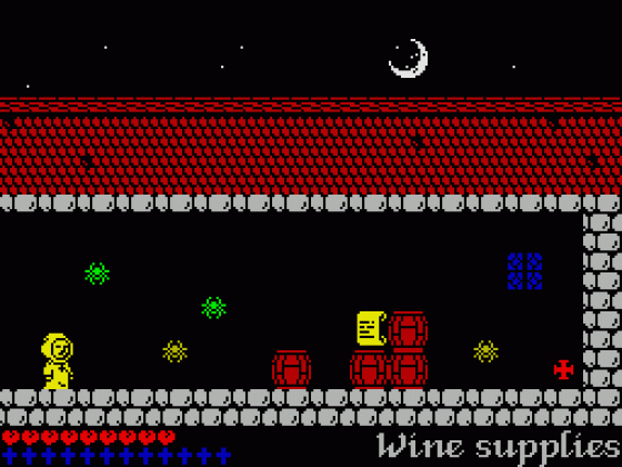 L'Abbaye Des Morts Screenshot 9 (Spectrum 48K/128K/+2/+3)