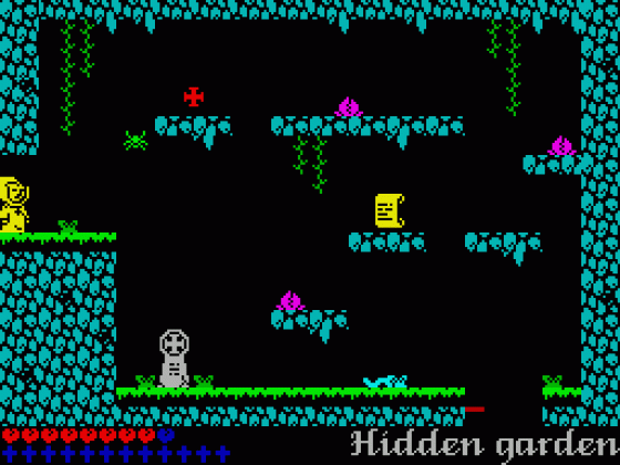 L'Abbaye Des Morts Screenshot 11 (Spectrum 48K/128K/+2/+3)