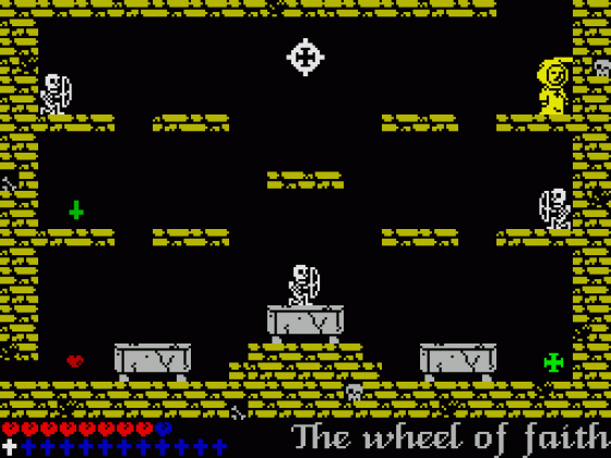 L'Abbaye Des Morts Screenshot 13 (Spectrum 48K/128K/+2/+3)