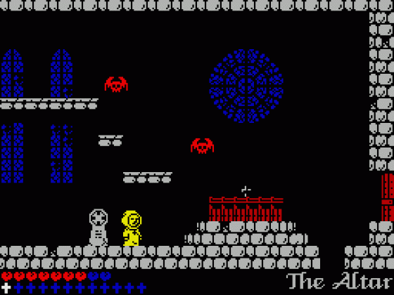 L'Abbaye Des Morts Screenshot 14 (Spectrum 48K/128K/+2/+3)