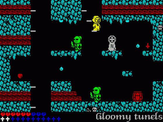 L'Abbaye Des Morts Screenshot 20 (Spectrum 48K/128K/+2/+3)