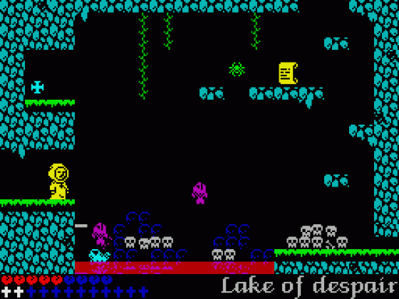 L'Abbaye Des Morts Screenshot 21 (Spectrum 48K/128K/+2/+3)